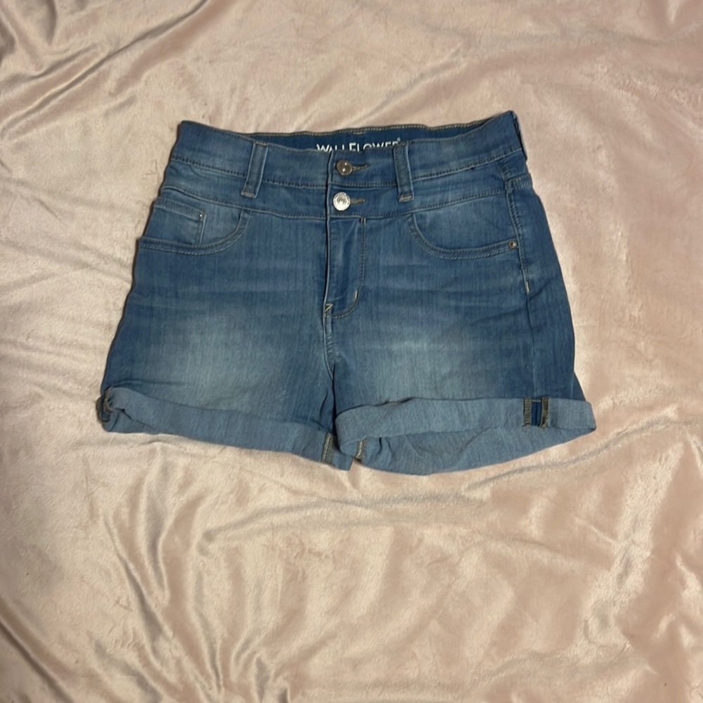 women’s high waisted jeans/jegging shorts